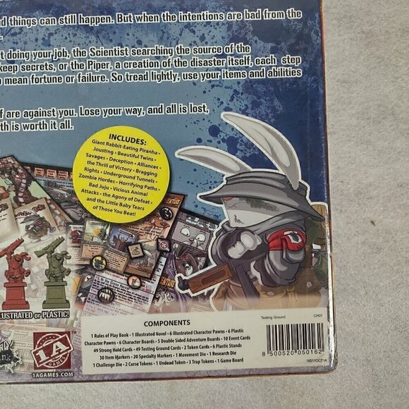 Cross Hares Testing Ground Board Games New, Unopened Original Wrap - Picture 6 of 11